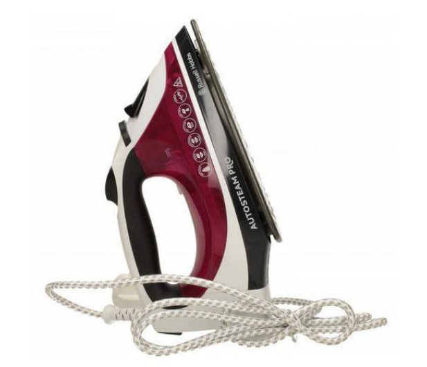 Russell Hobbs Żelazko 18680-56 2400W biało-bordowe - 270570 - zdjęcie 2
